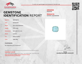 5.95 Carats Cushion Cut Aquamarine Gem